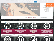 Tablet Screenshot of instrumenty.pl